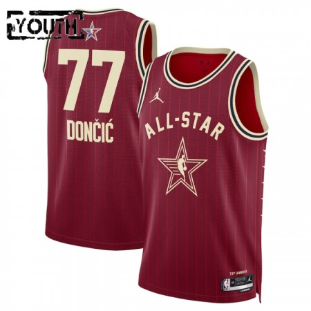 Dres All-Star 2024 Western Conference Luka Doncic Crvena Swingman - Dječji